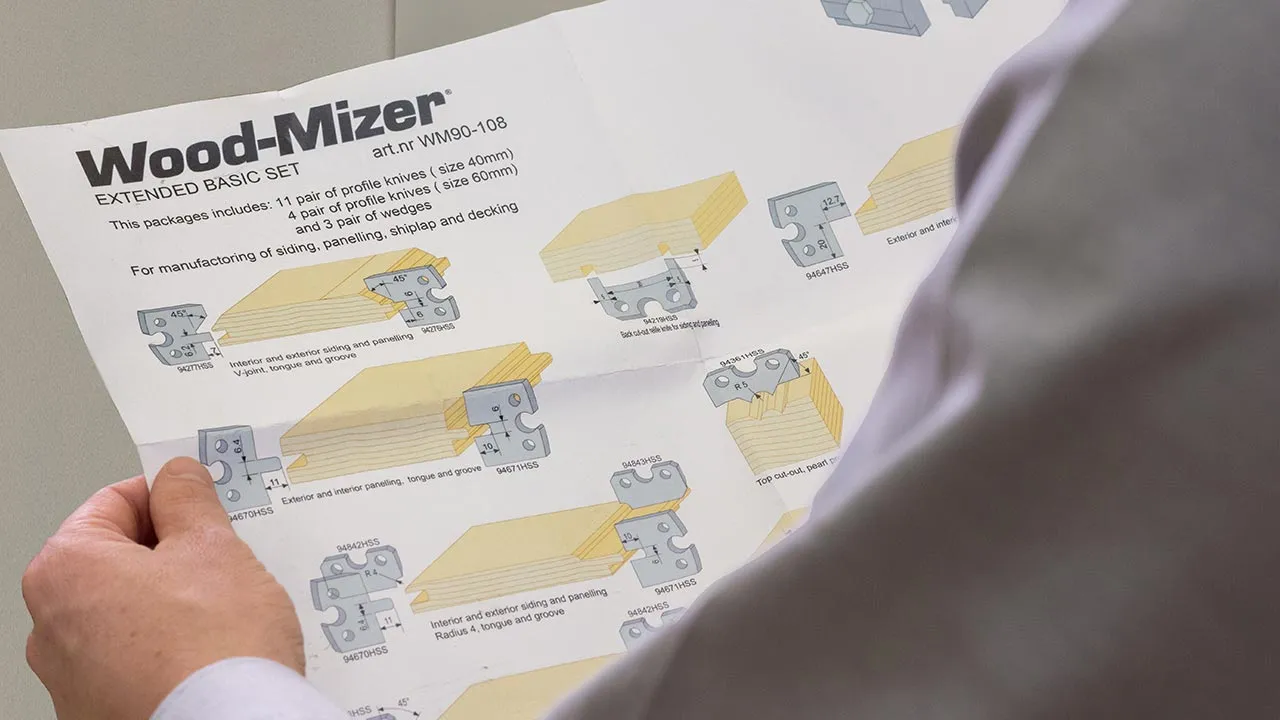 MP360 Wood-Mizer Mașina de profilat / rindeluit 5