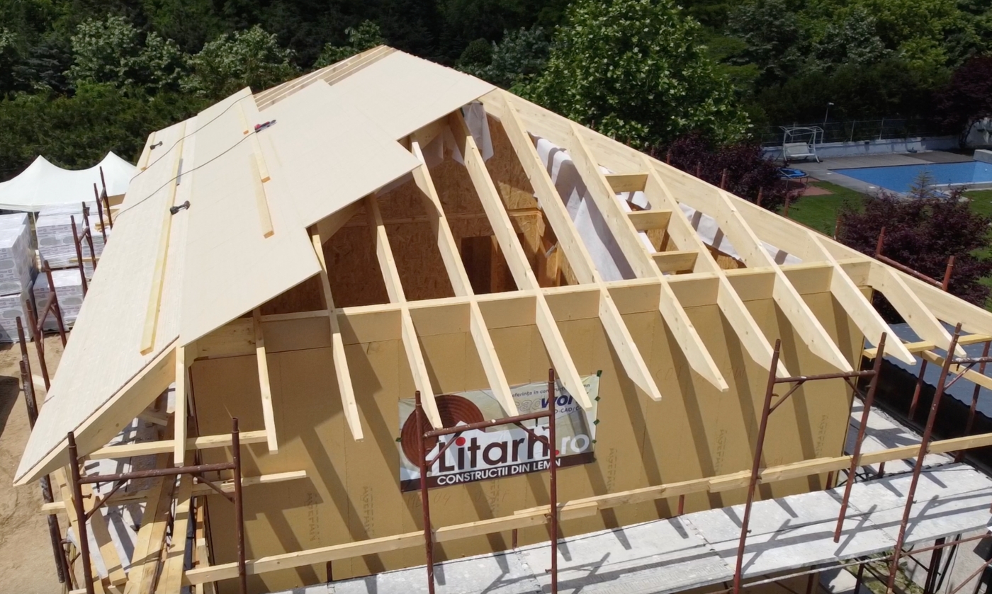 Timber Frame House Kit Litarh  2